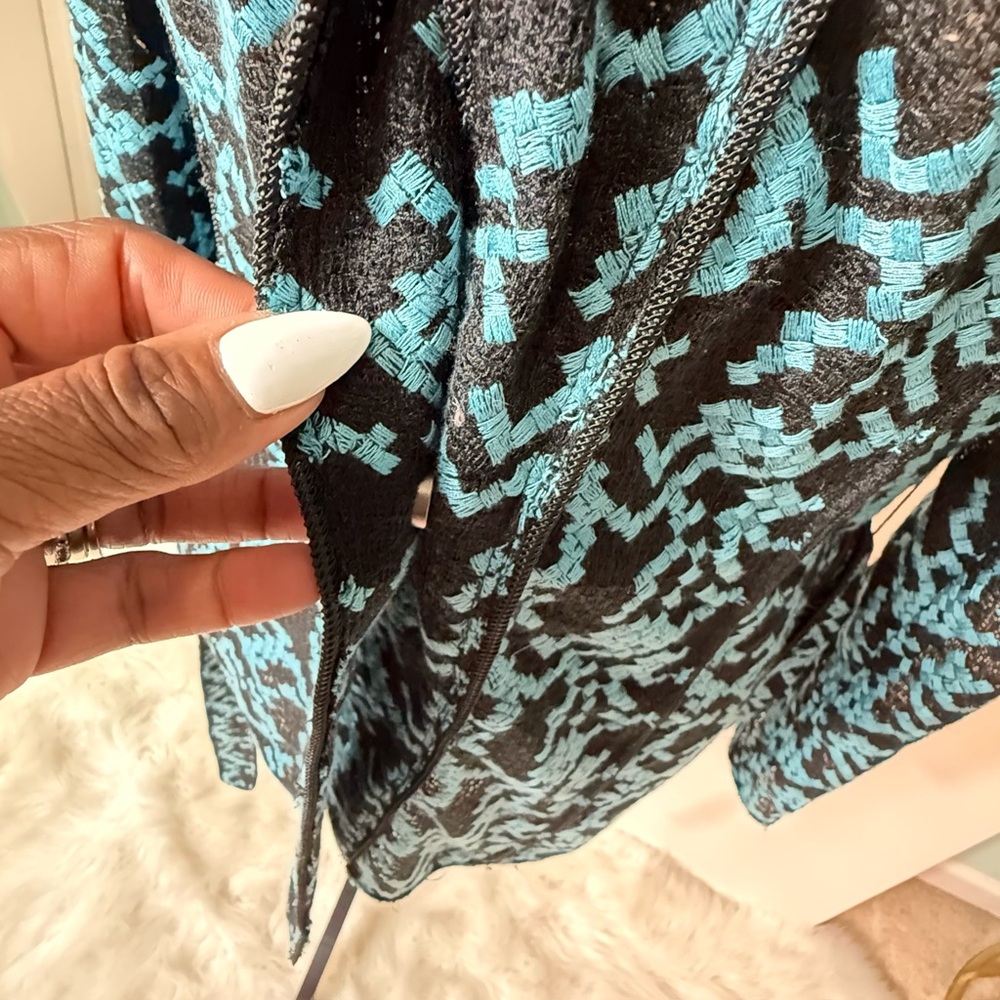 #577 PER SE Patterned Blazer size 2 - Picture 6 of 14